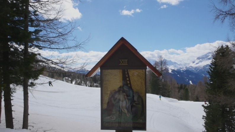 Alta Badia - Hospiz Santa Croce - Kreuzweg