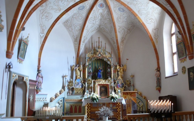 Alta Badia - Kirche Heilig Kreuz