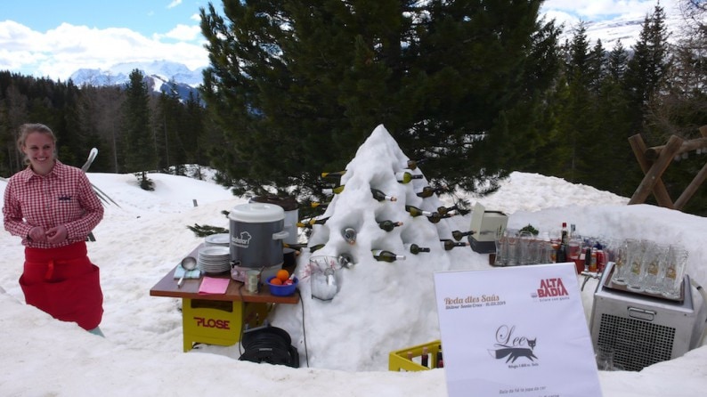 Alta Badia - Skitour Santa Croce - Hütte Lèe