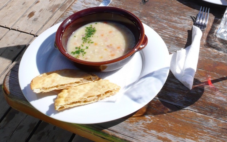 Alta Badia - Skitour Santa Croce - Ütia Paraciora - Gerstsuppe mit Turtres