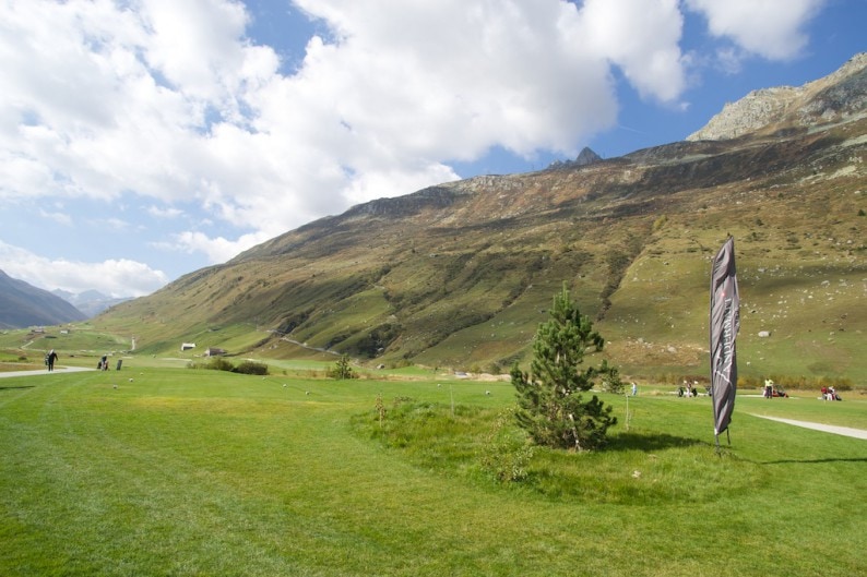 Andermatt - der Golfplatz