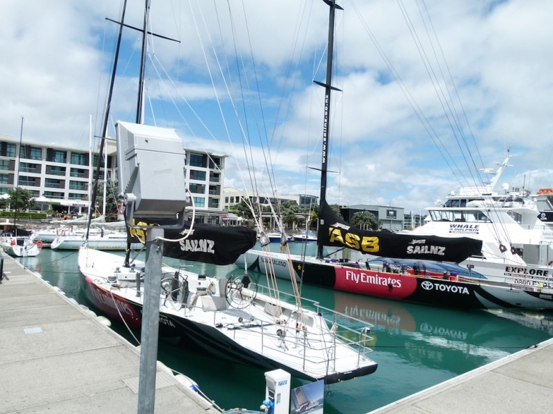 Auckland - Viaduct Harbour - Katamaran Americas Cup