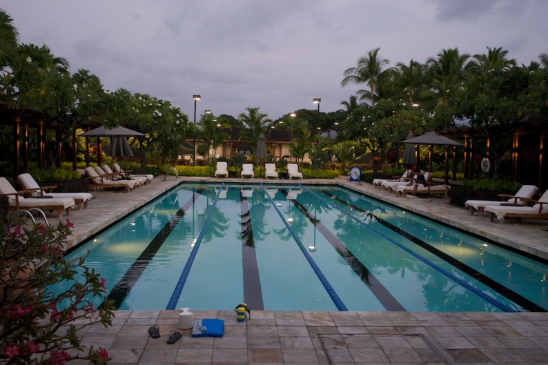 Big Island - Four Seasons - Pool beim Fitness