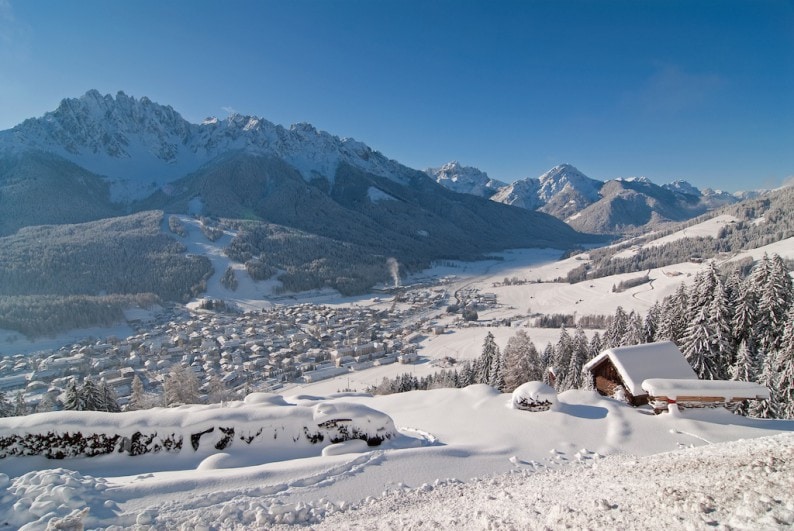 Blick auf Innichen