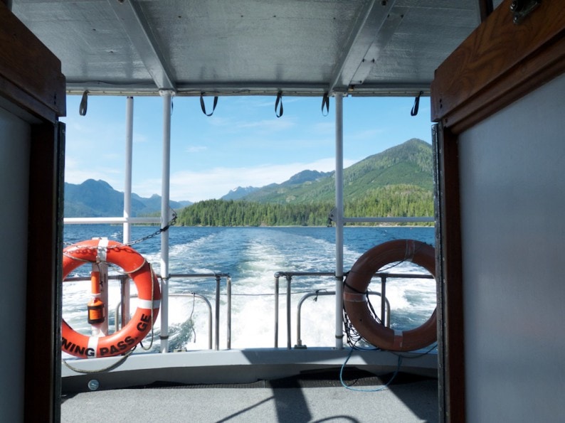 Blick in den Clayoquot Sound