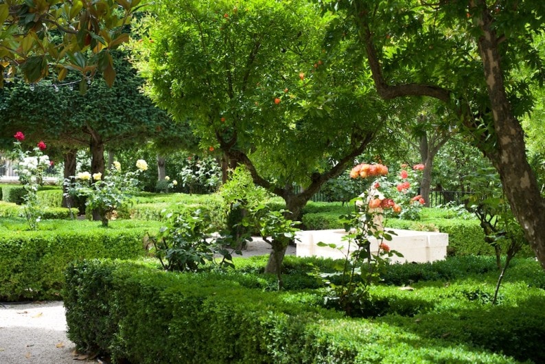 Chinchon - im Garten des Parador