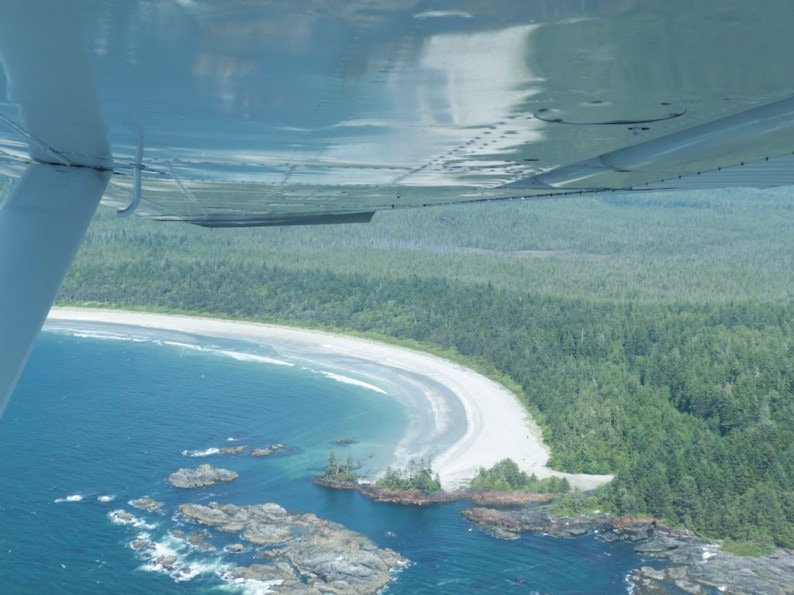 Clayoquot Sound Sandbucht von Florencia Island