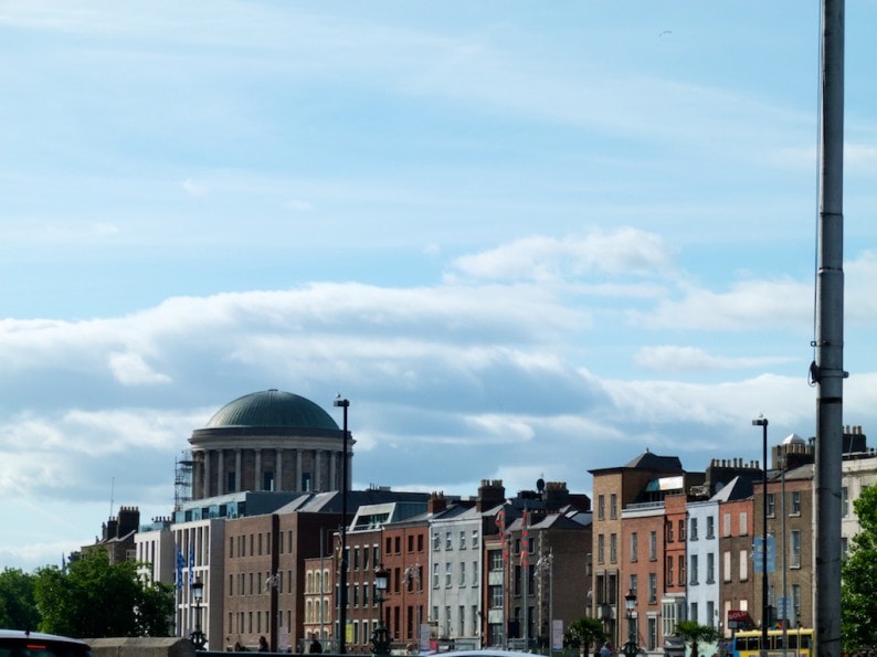 Dublin - am Liffey Fluss