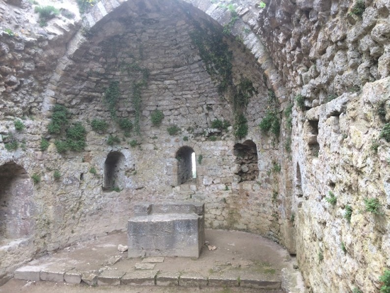 Festung Peyrepertuse - die Kapelle