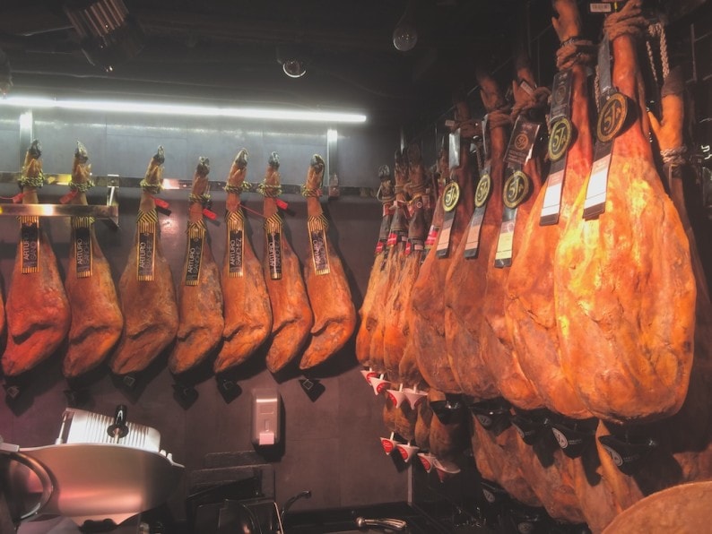 Gastronomietempel La Platea - Jamon iberico