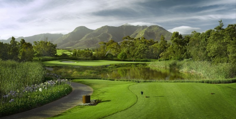 George - Fancourt Resort Montagu Golfplatz - Loch 8