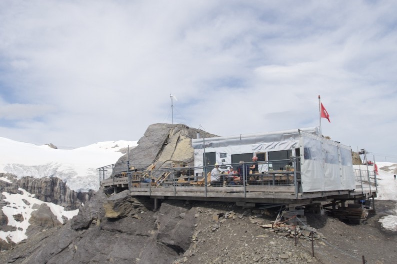 Glacier 3000 - Hütte Refuge a l