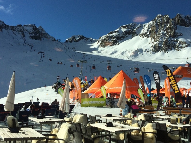 Gletschertestival von Sport Scheck auf dem Stubaier Gletscher (1)