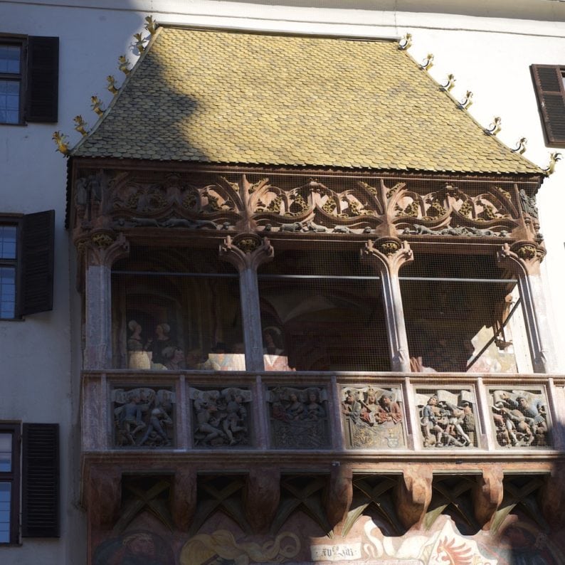 Goldenes Dachl im Februar