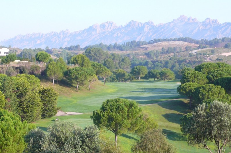 Golfclub de Barcelona - Montserratgebirge