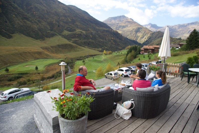 Golfplatz Sedrun Selva - Clubhaus