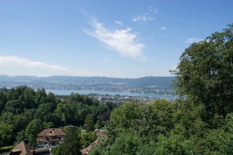 Grandhotel Dolder - Blick auf den See (1)