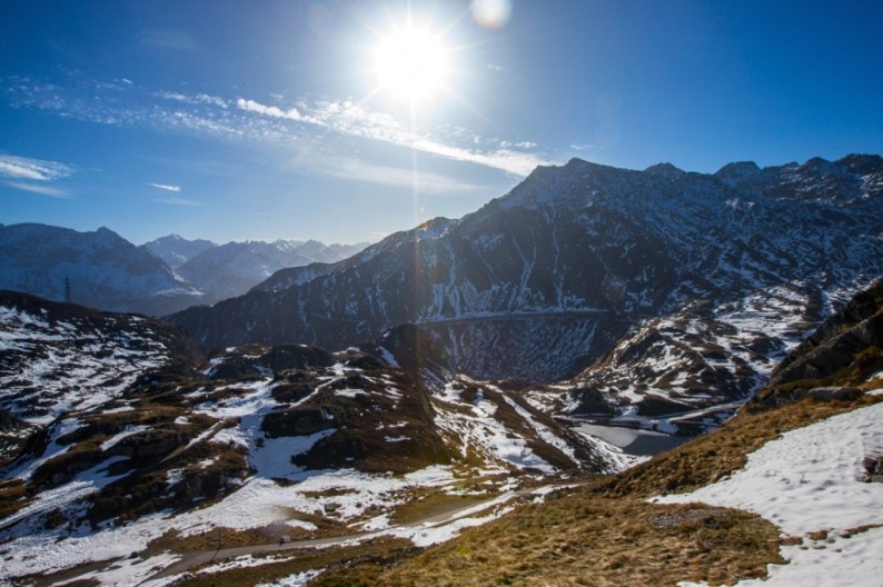 Historische Festung am Gotthard