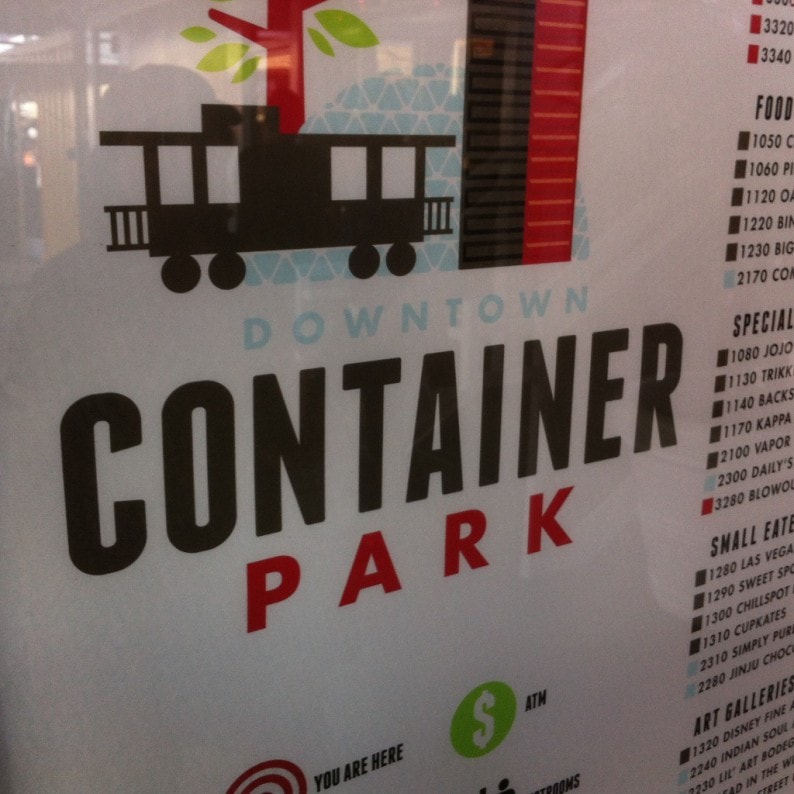 Container Park in Downtown Las Vegas 