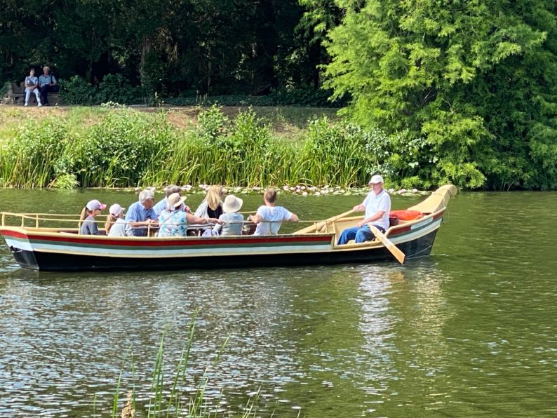 die so genannten Gondeln in Wörlitz