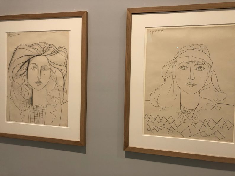 Musée Fabre - Picasso- Ausstellung -Francoise Gilot 1946