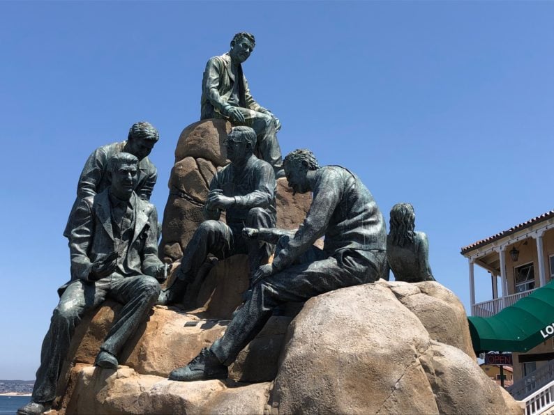 Cannery Row Monument  Monterey