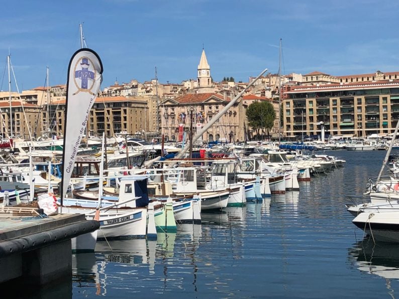 im Yachthafen von Marseille