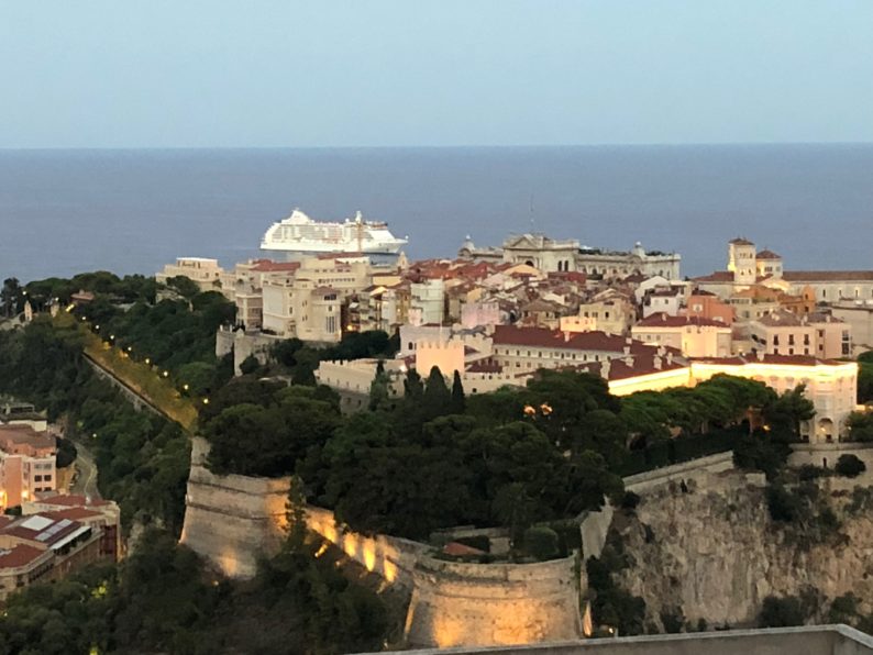 Blick auf Monaco