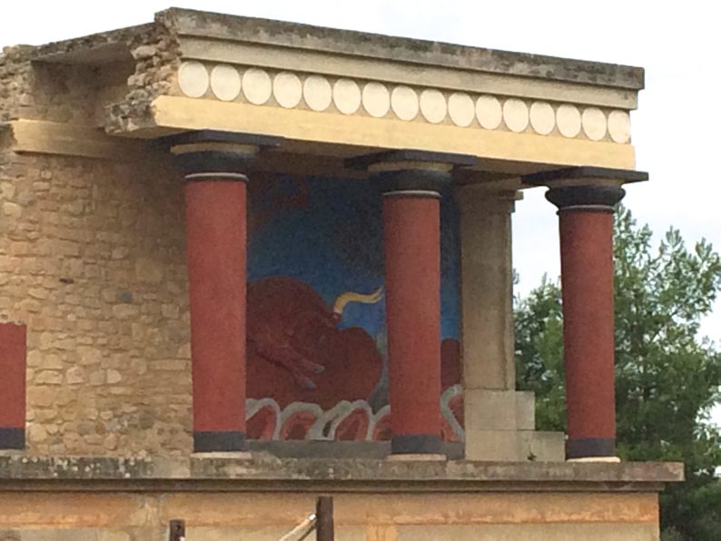 Knossos - Tempel des Minotaurus