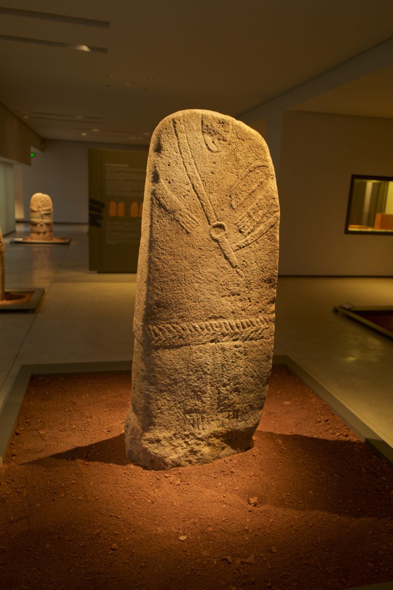 Rodez - Museum Fenaille - Menhir - Mann