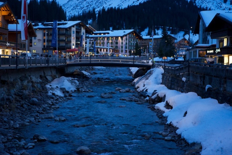 Lech - am frühen Abend