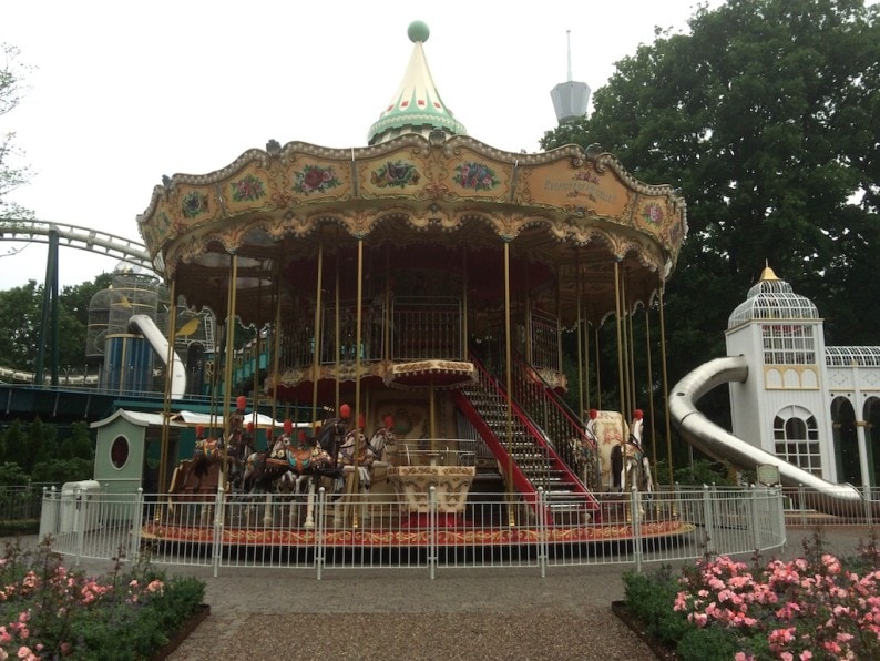 Liseberg - historisches Karussell