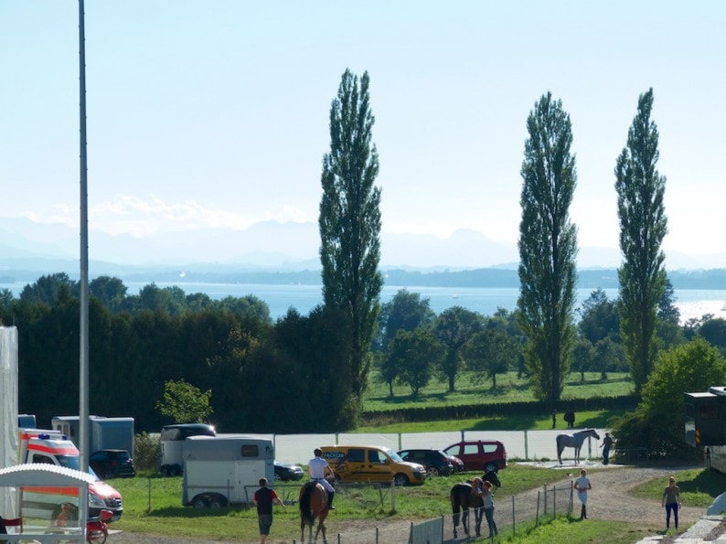 Chiemsee Pferdefestival - Blick auf den Chiemsee