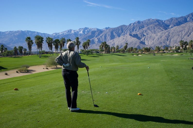 Palm Springs - Escena Golfplatz