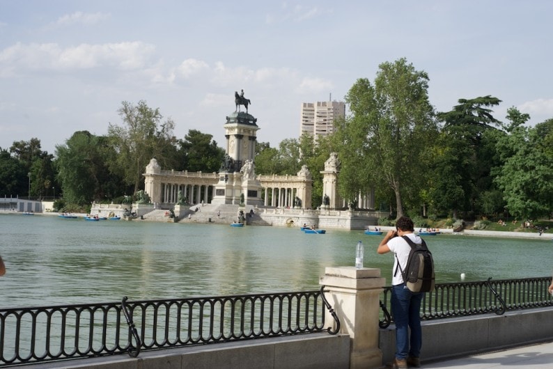 Parque del Retiro - Denkmal Alfons VI.