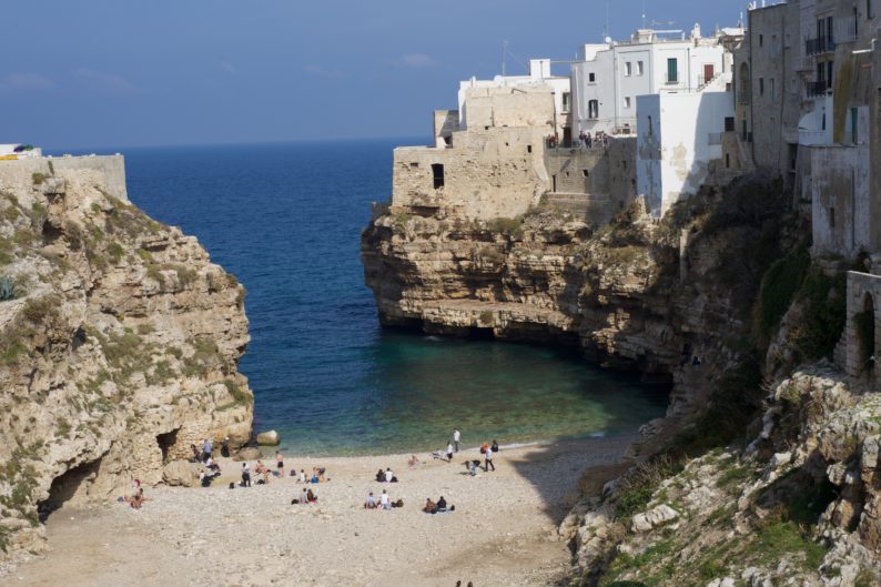 Polignano a Mare im Oktober