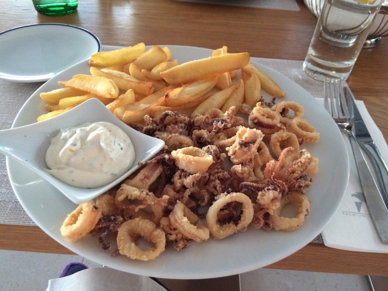 Punta Skala - Iadera Hotel - Spa Restaurant - Calamari