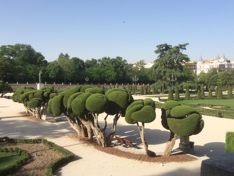 Retiro am frühen Morgen