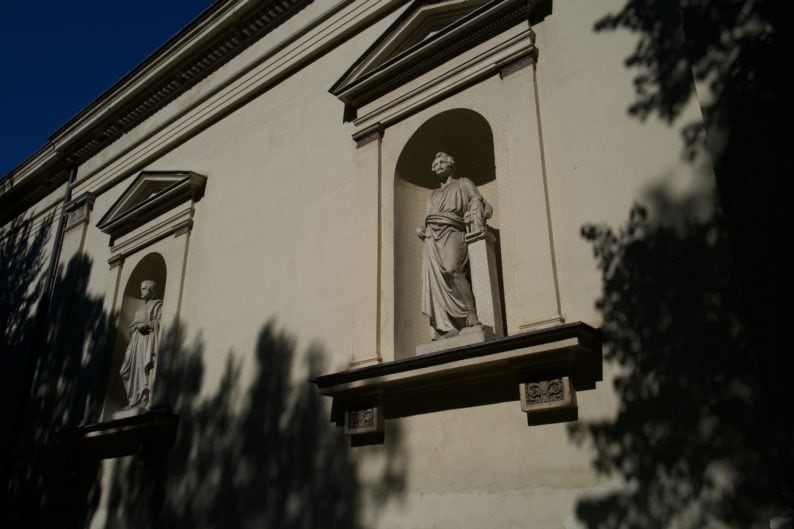 Seitenfassade der Glyptothek