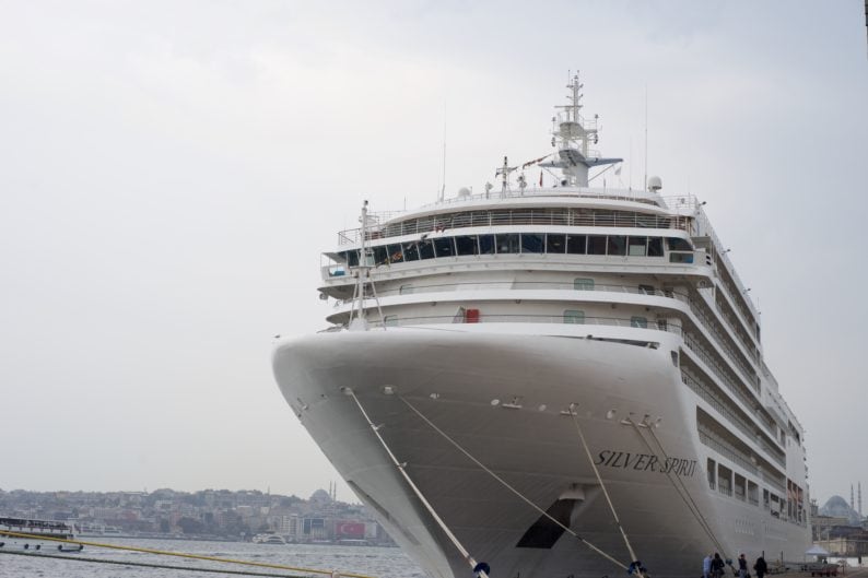 Silversea im Hafen von Istanbul