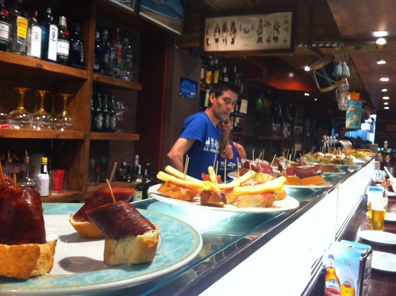 Sitges- Tapas - Tabernas Donostiarra