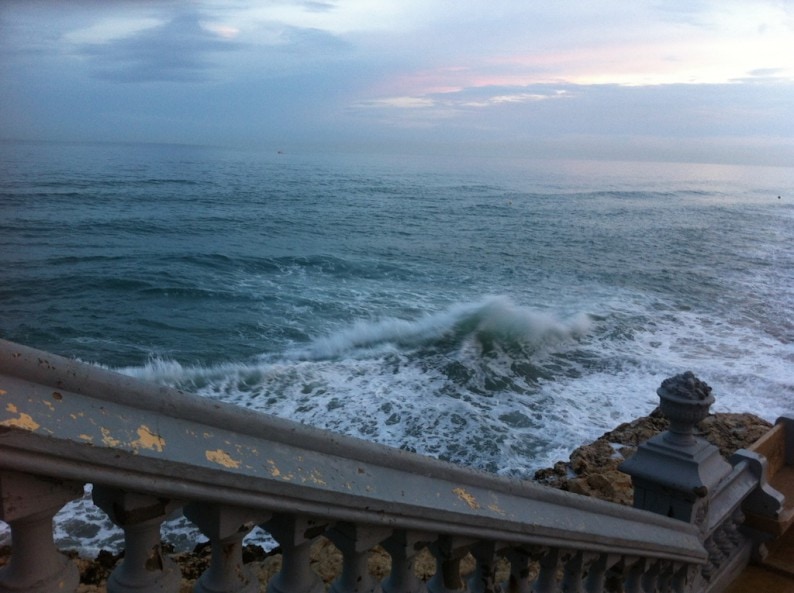 Sitges -schlechtes Wetter