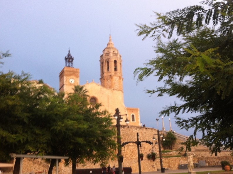 Sitges - Kirche zum Hl. Bartholomäus und der Hl.Thekla