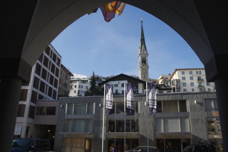 St.Moritz - Blick auf das Zentrum (1)