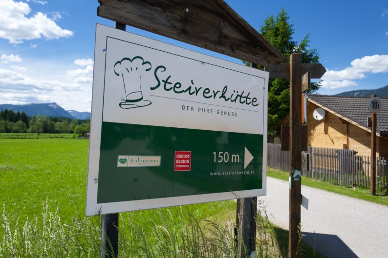 Steirerhütte - Wegweiser