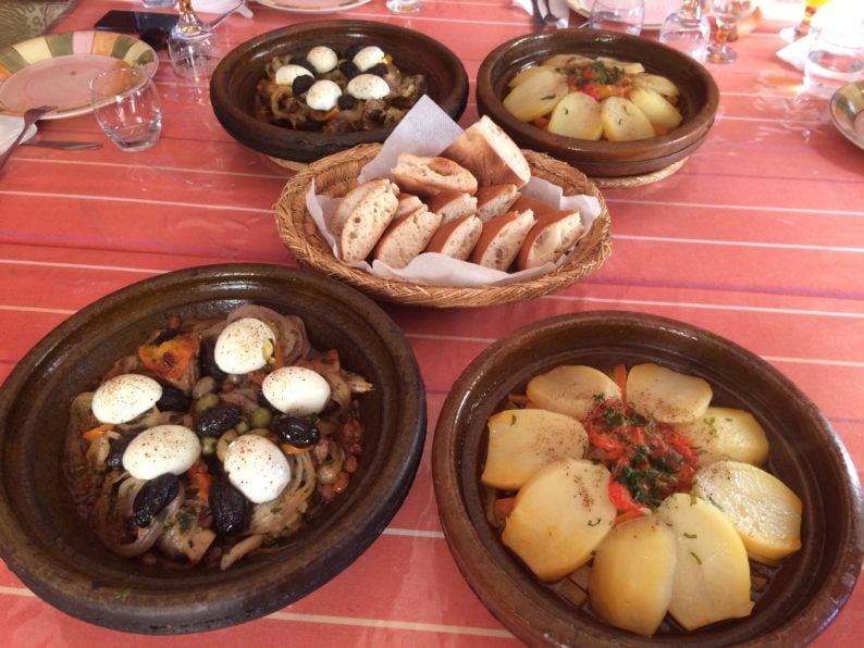 Tajine mit Huhn und Gemüse