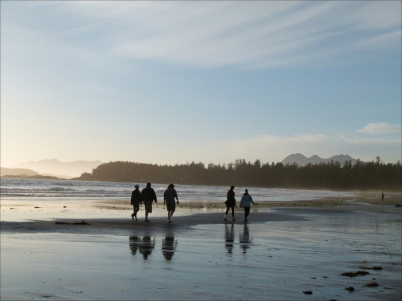 Tofino - Chesterman Beach am Abend