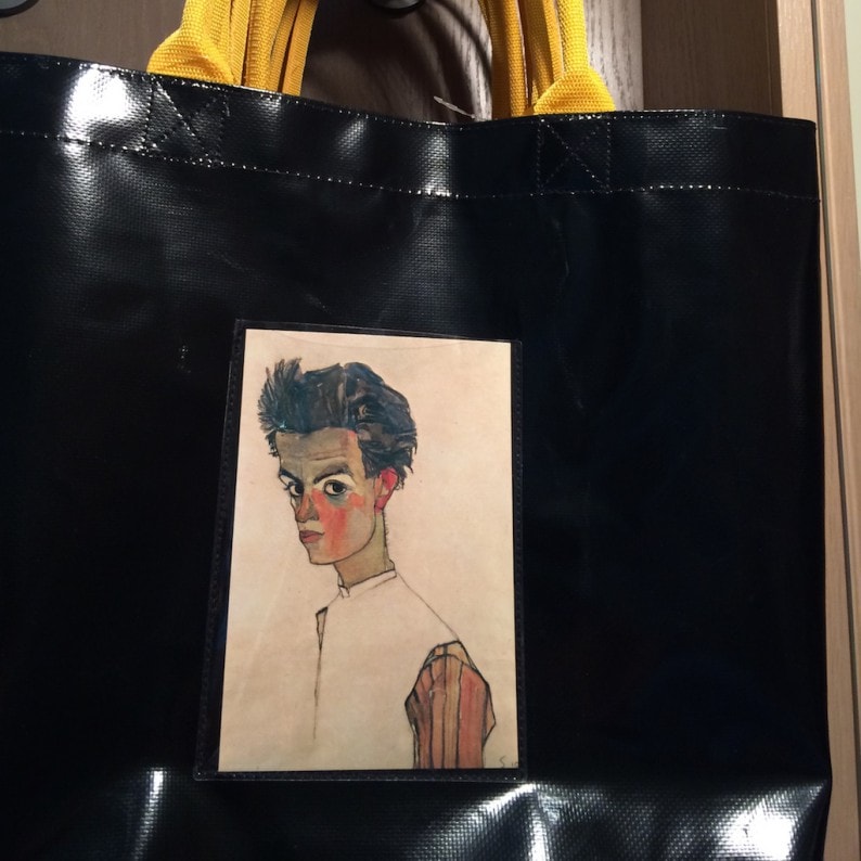 Wien -  Museum Leopold - Museumsshop - Henkeltasche mit Schiele