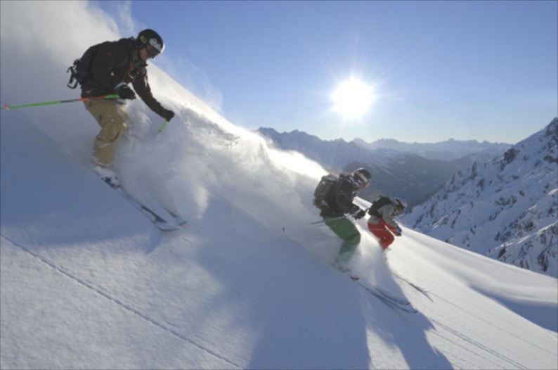 Winter 2008 am Arlberg