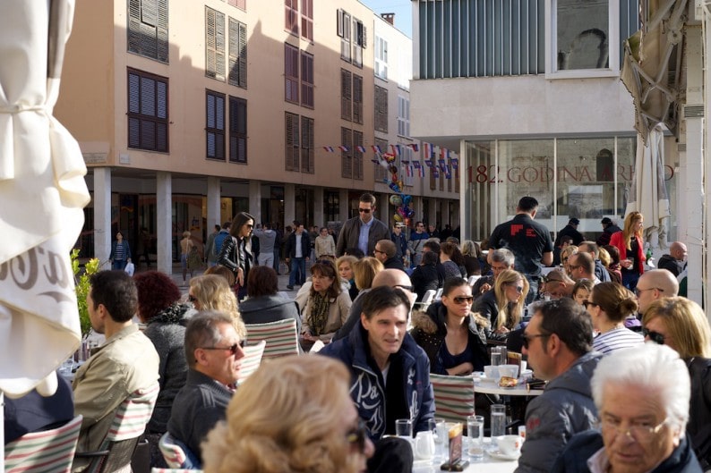 Zadar - Altstadt - Café Forum